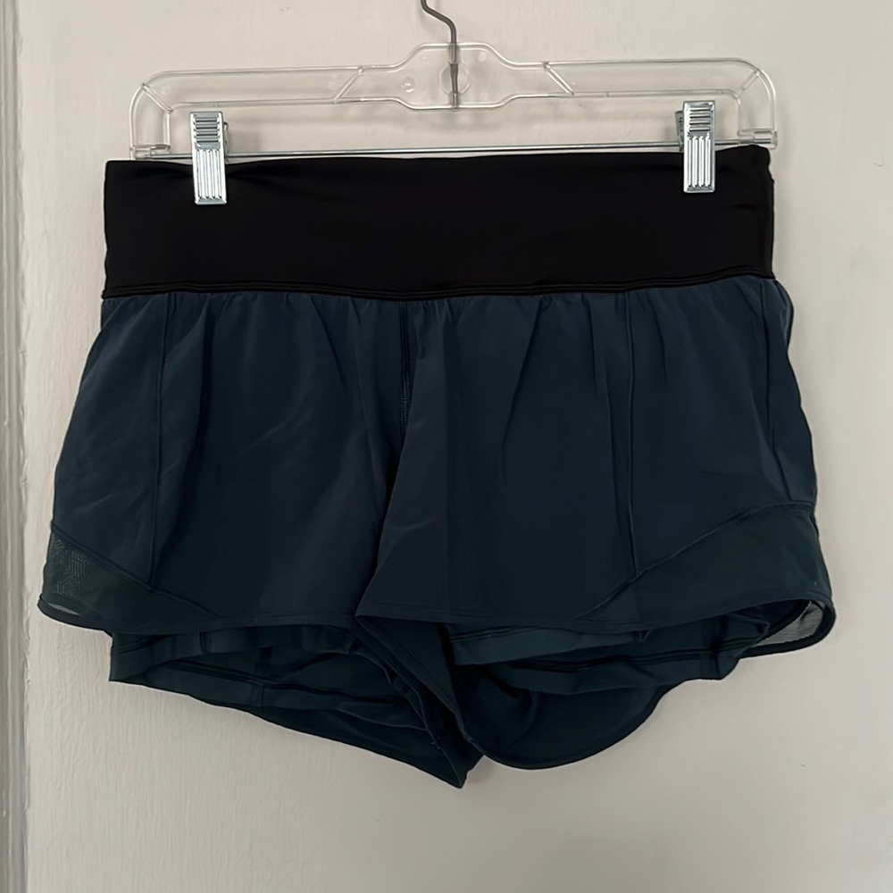 Lululemon hotty hot shot naked teal